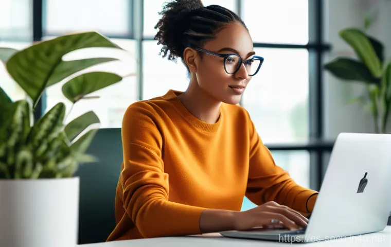 정보보안 실무와 클라우드 보안 솔루션 활용 - **Prompt: Empowering Digital Defense**
A vibrant, medium shot illustration of a person, approxim...